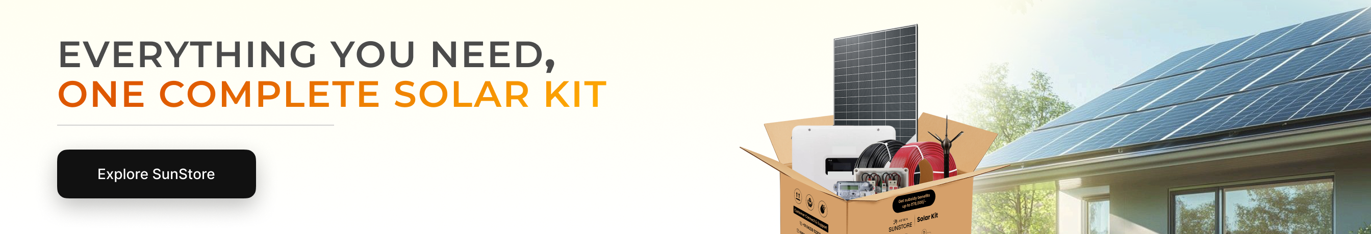 Aerem SunStore Solar Kit