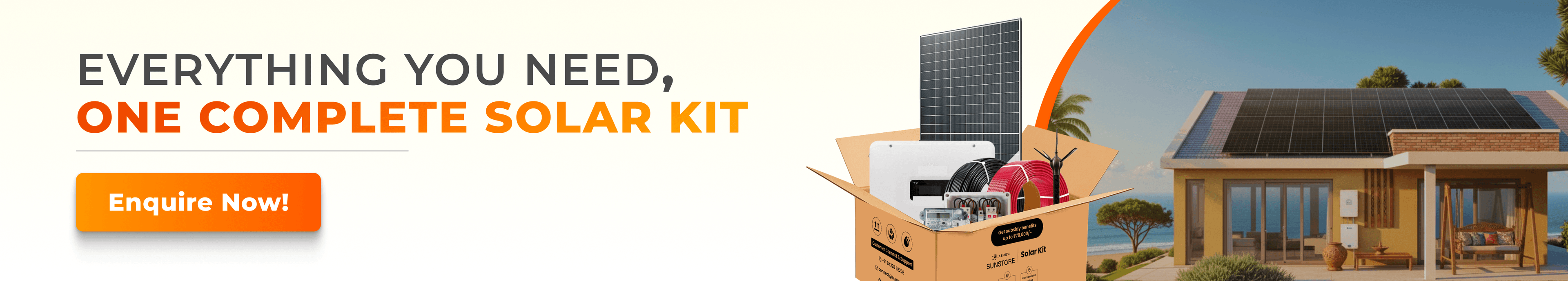 Aerem SunStore Solar Kit